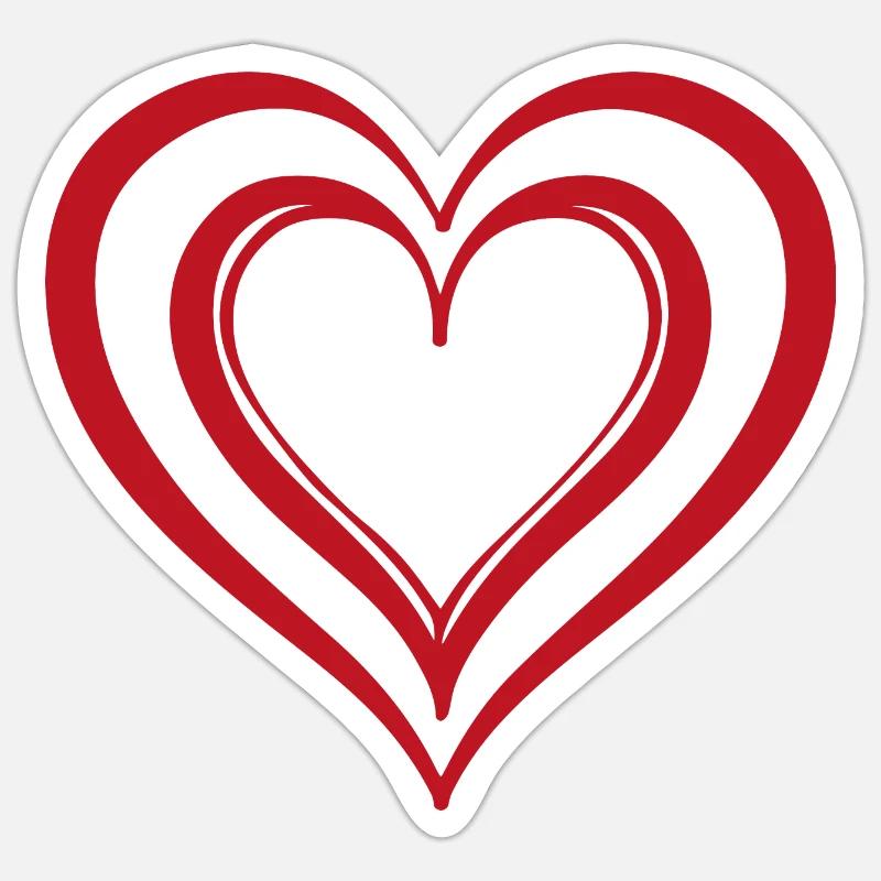 Hjerte Sticker