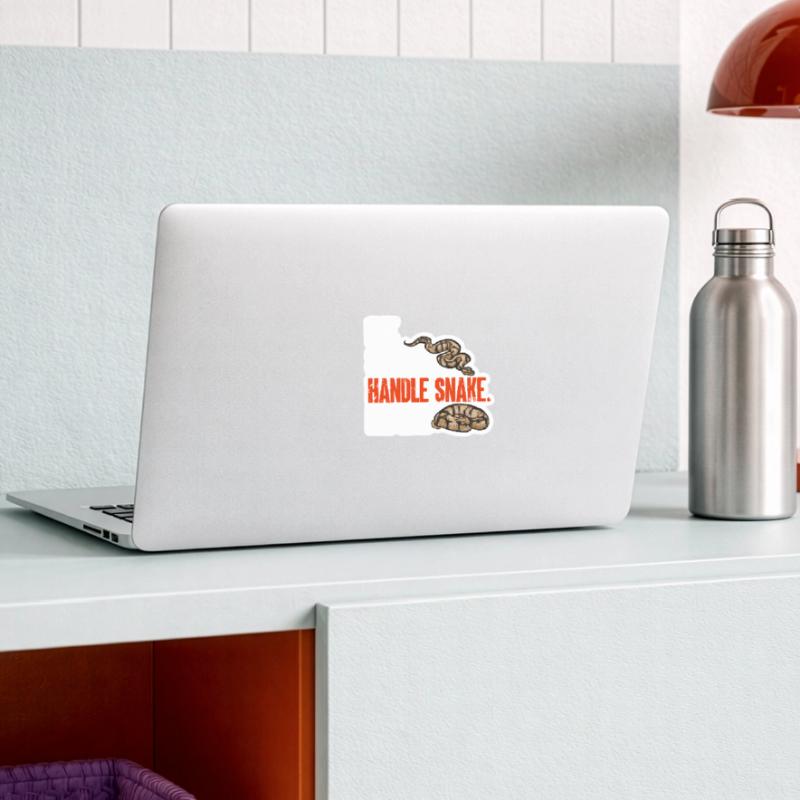 Ball Python Snake King Python Sticker size S (10 x 10 cm)