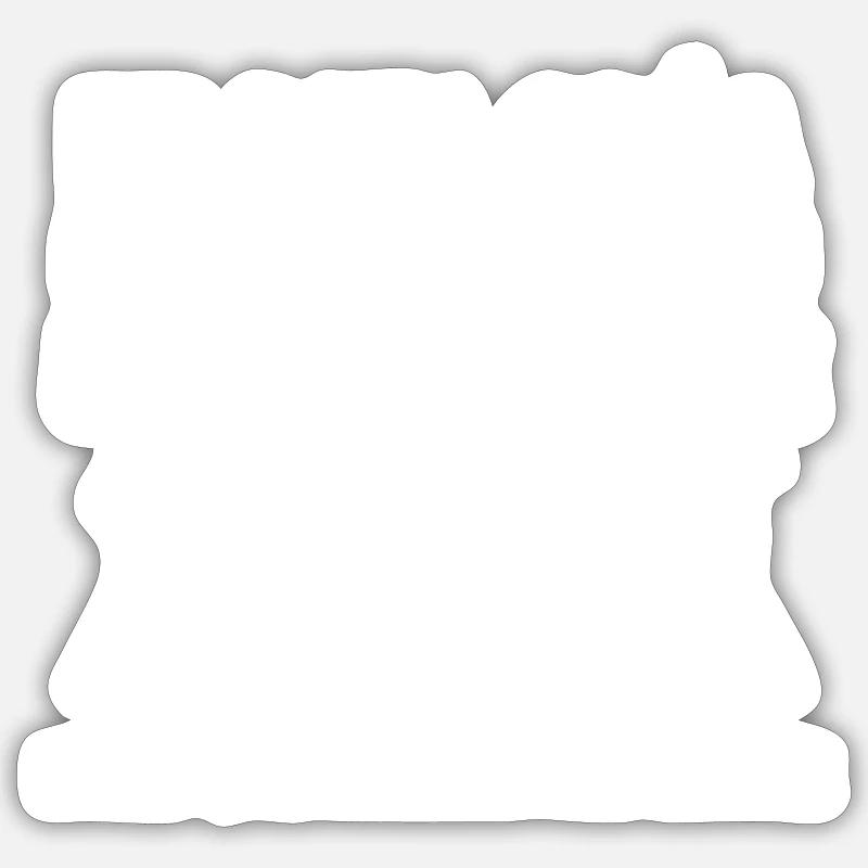 DIEU CREA L'INFIRMIER PARFAIT - Sticker taille S (10 x 10 cm) - blanc mat