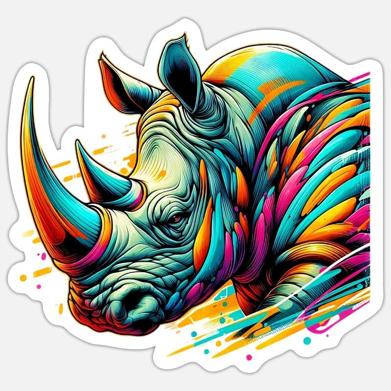 Sticker Größe S (10 x 10 cm) - 