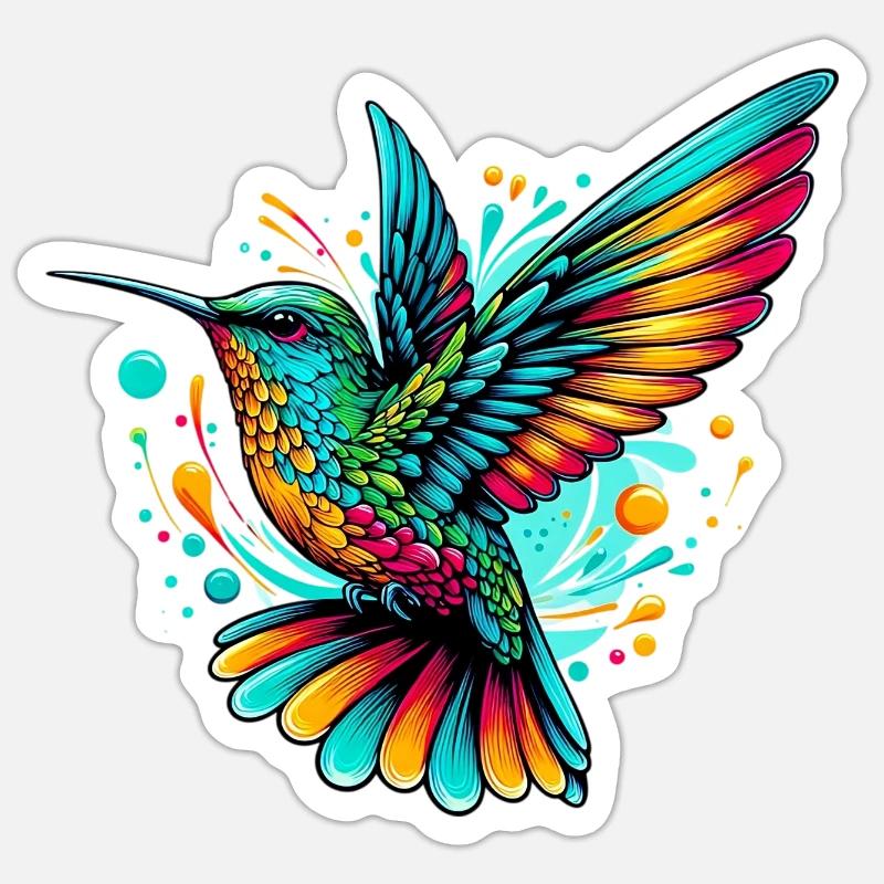Sticker Größe S (10 x 10 cm) - 