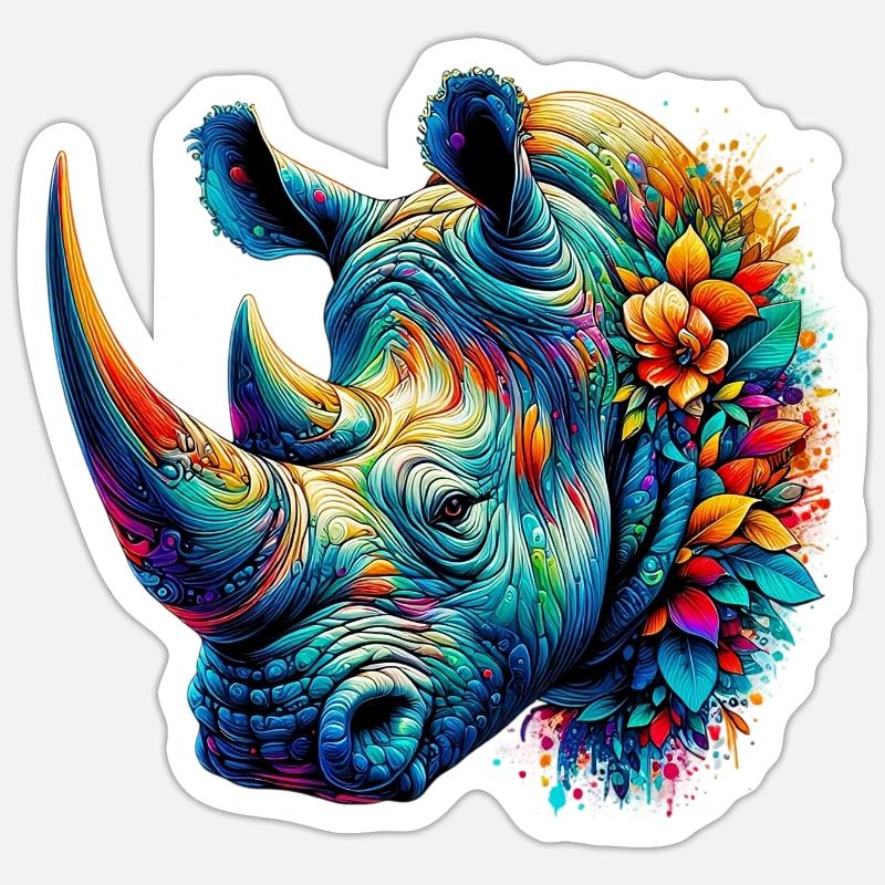 Sticker Größe S (10 x 10 cm) - 