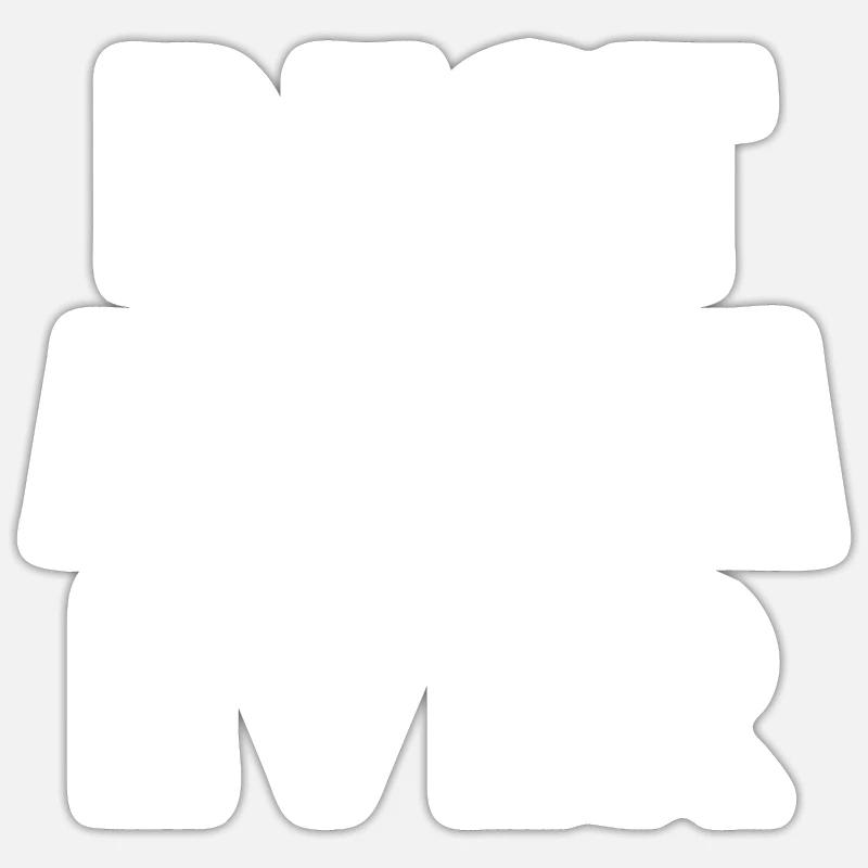 Best mom ever - Sticker size S (10 x 10 cm) - white matte