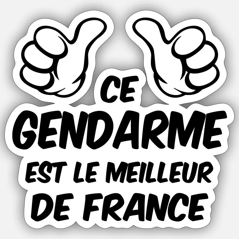Sticker taille S (10 x 10 cm) - 