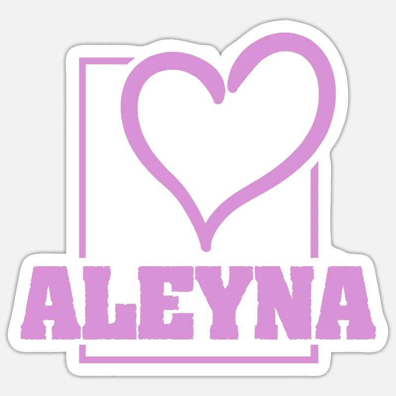 Aleyna Sticker size S (10 x 10 cm)