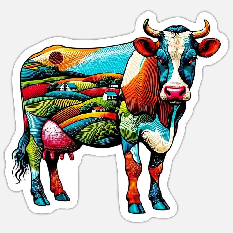 Sticker Größe S (10 x 10 cm) - 