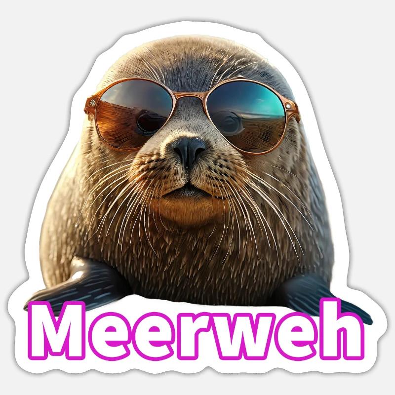 Sticker Größe S (10 x 10 cm) - 