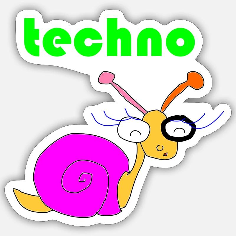 Sticker Größe S (10 x 10 cm) - 