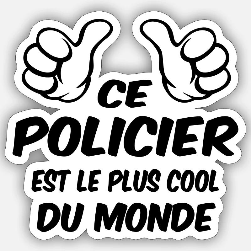 Sticker taille S (10 x 10 cm) - 