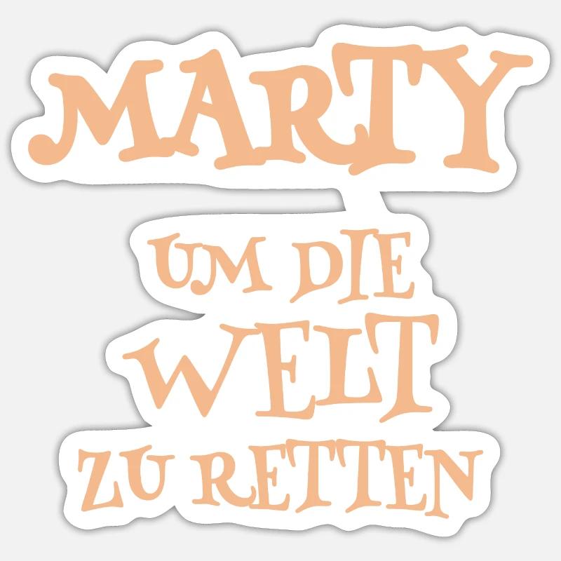 Gift for Marty Sticker size S (10 x 10 cm)
