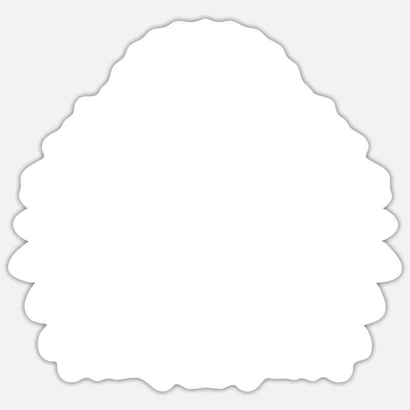 Crâne de chef Sticker taille S (10 x 10 cm)