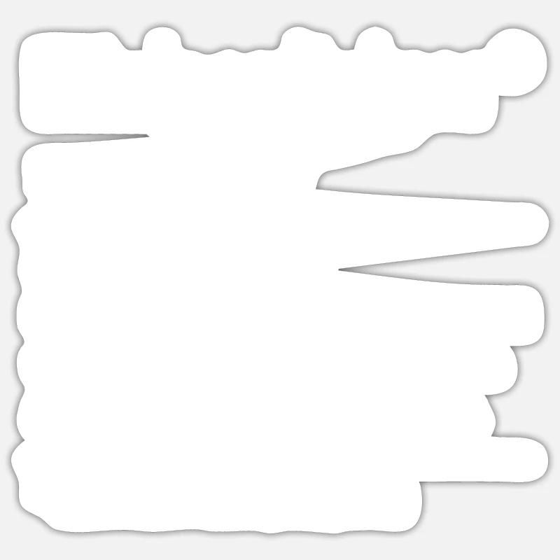 Fliesenleger - Definition - Lexikon - Sticker Größe S (10 x 10 cm) - Mattweiß
