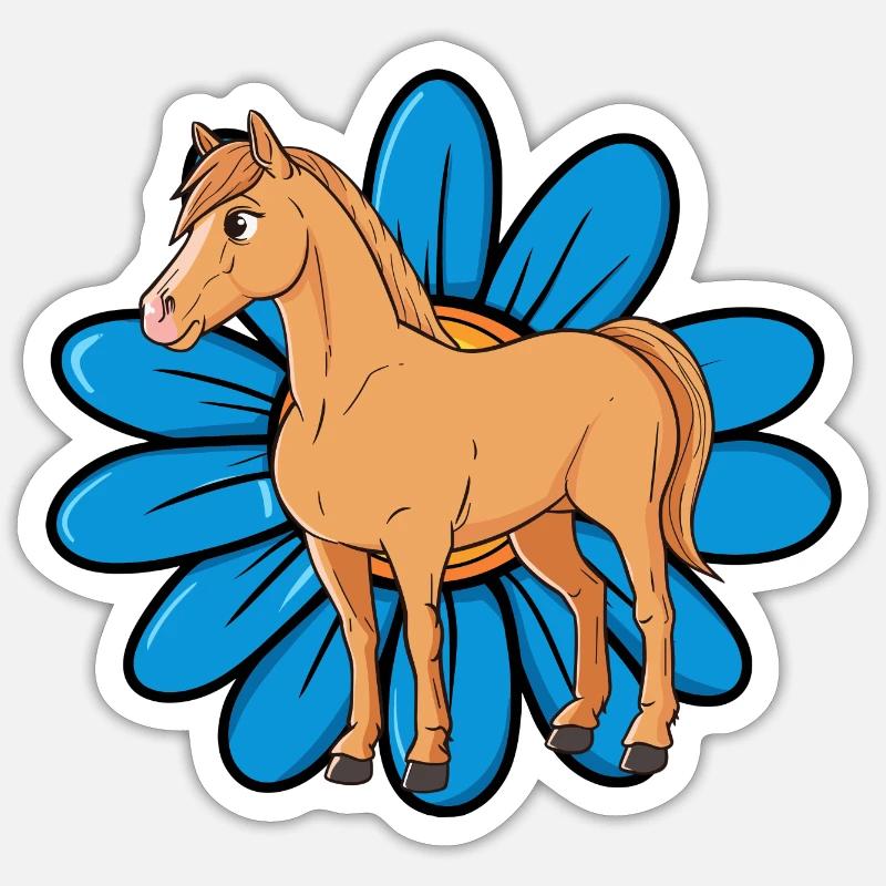 Cavaliers Sticker taille S (10 x 10 cm)