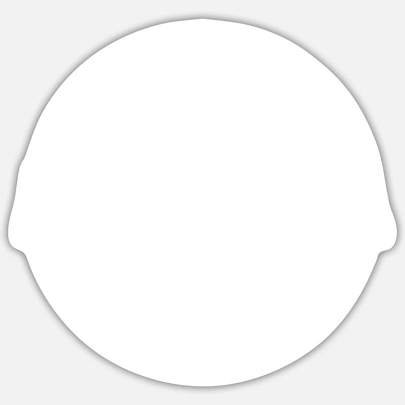 Mother Amanda - Sticker size S (10 x 10 cm) - white matte