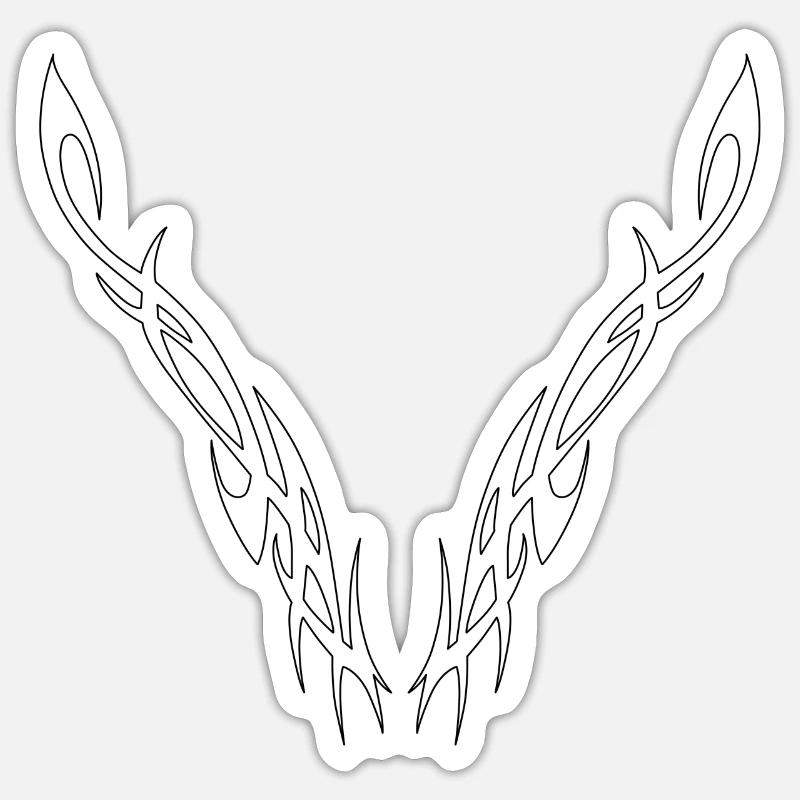 Sticker Größe S (10 x 10 cm) - 