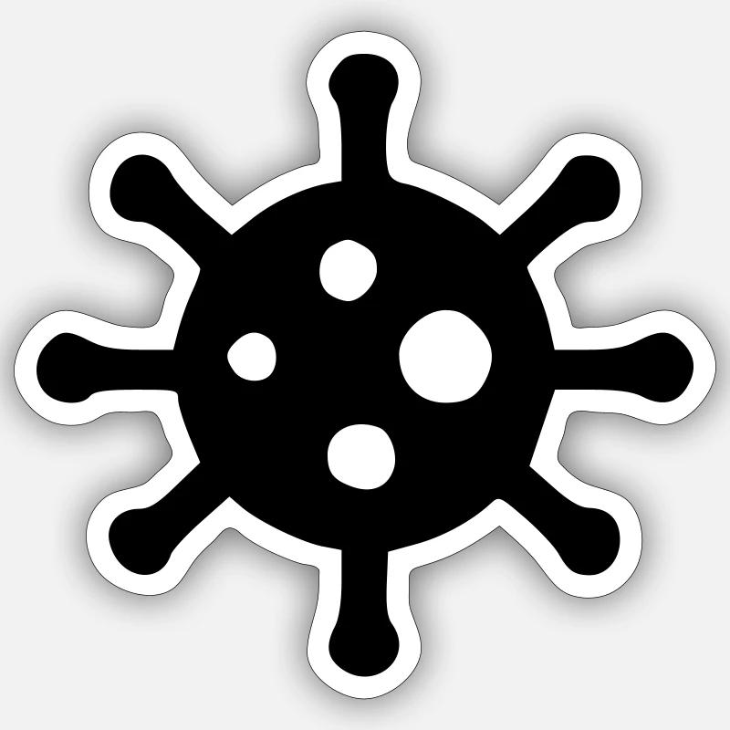 Sticker taille S (10 x 10 cm) - 