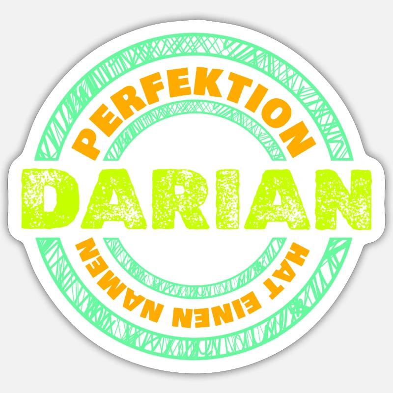 Darian Sticker taille S (10 x 10 cm)