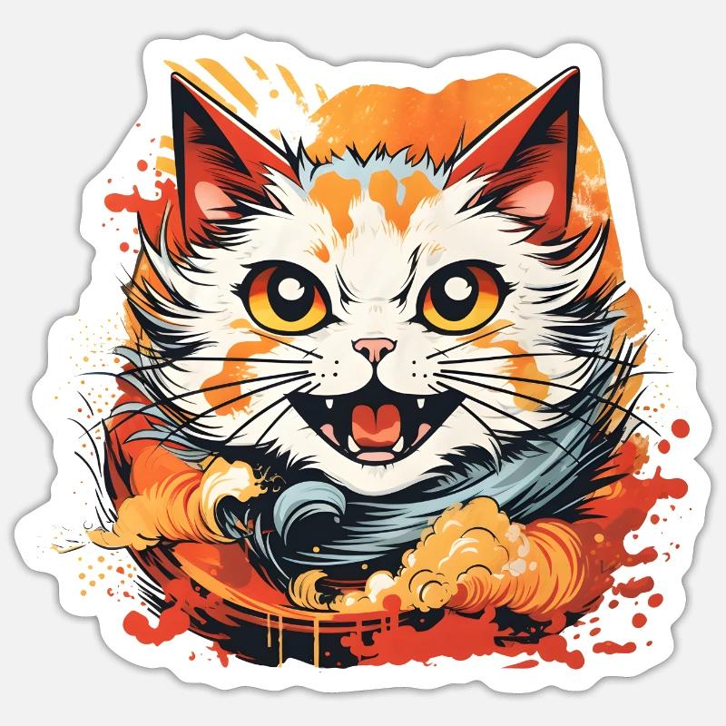 Sticker taille S (10 x 10 cm) - 