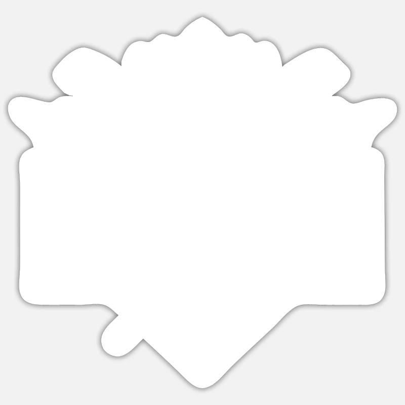 Built to Game - Sticker size S (10 x 10 cm) - white matte