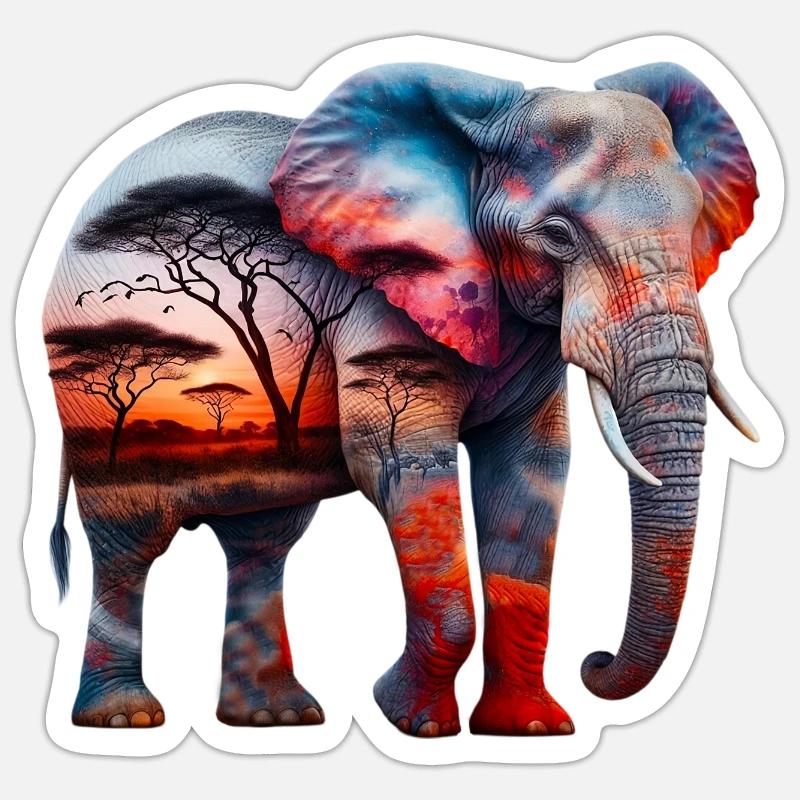 Sticker taille S (10 x 10 cm) - 