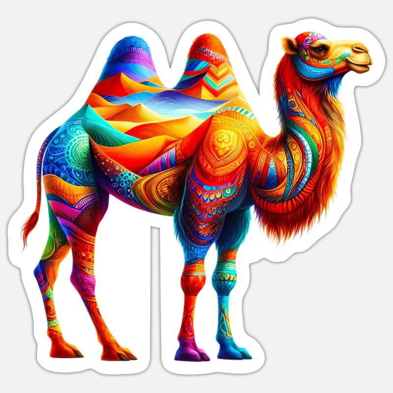 Camel Sticker size S (10 x 10 cm)