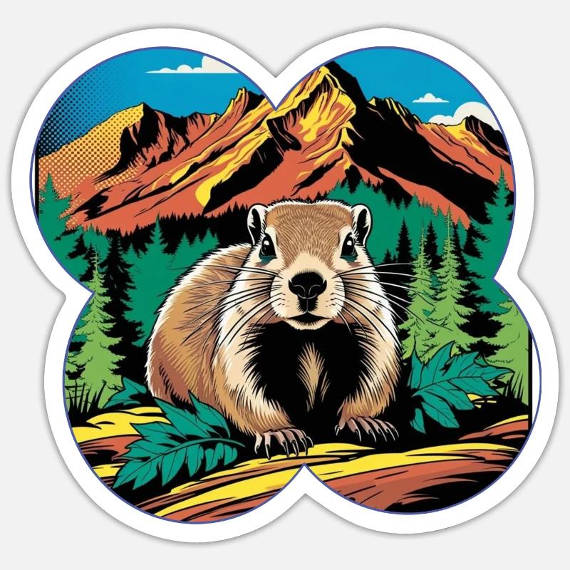 Sticker Größe S (10 x 10 cm) - 