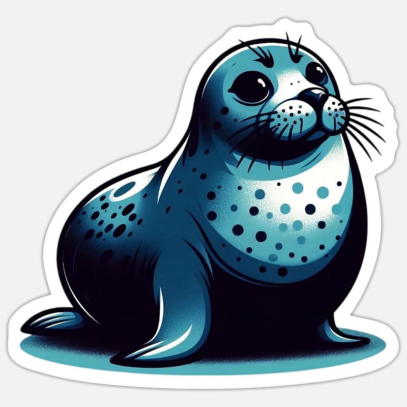 Seal Sticker size S (10 x 10 cm)