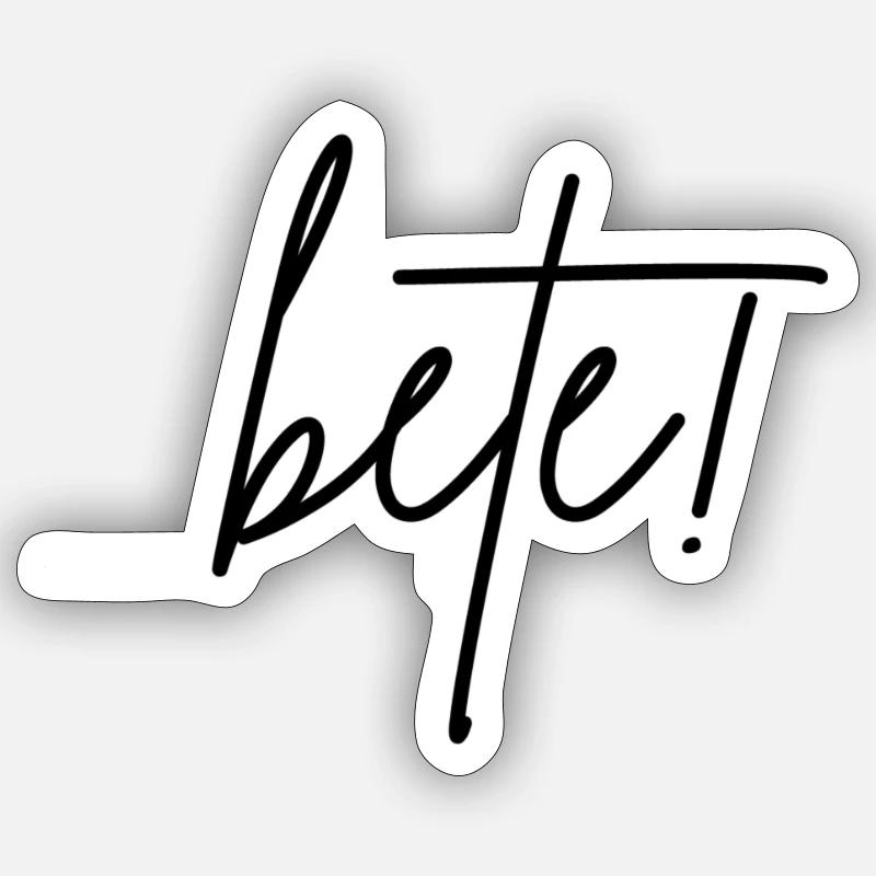 Sticker size S (10 x 10 cm) - 