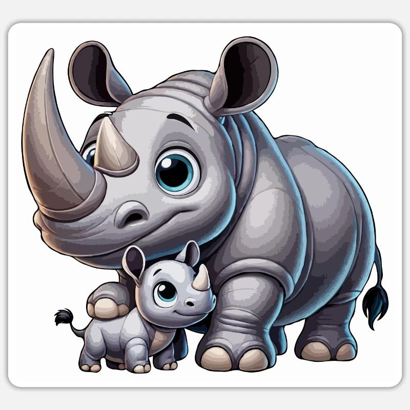 Sticker taille S (10 x 10 cm) - 