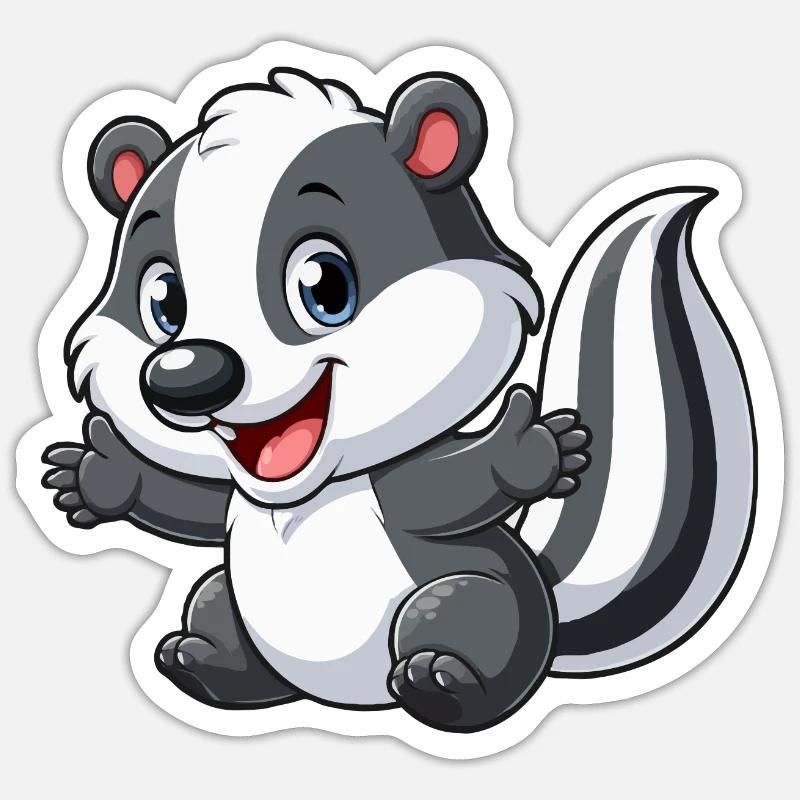C’est jeune Sticker taille S (10 x 10 cm)