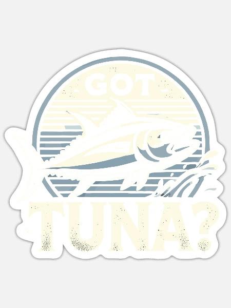 Haben Sie Thunfisch? - Sticker Größe S (10 x 10 cm) - Mattweiß