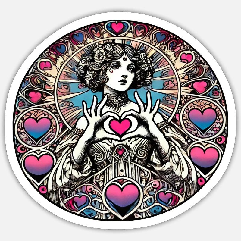 Sticker taille S (10 x 10 cm) - 