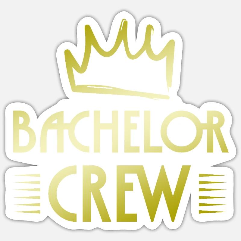 Équipage Bachelor Sticker taille S (10 x 10 cm)