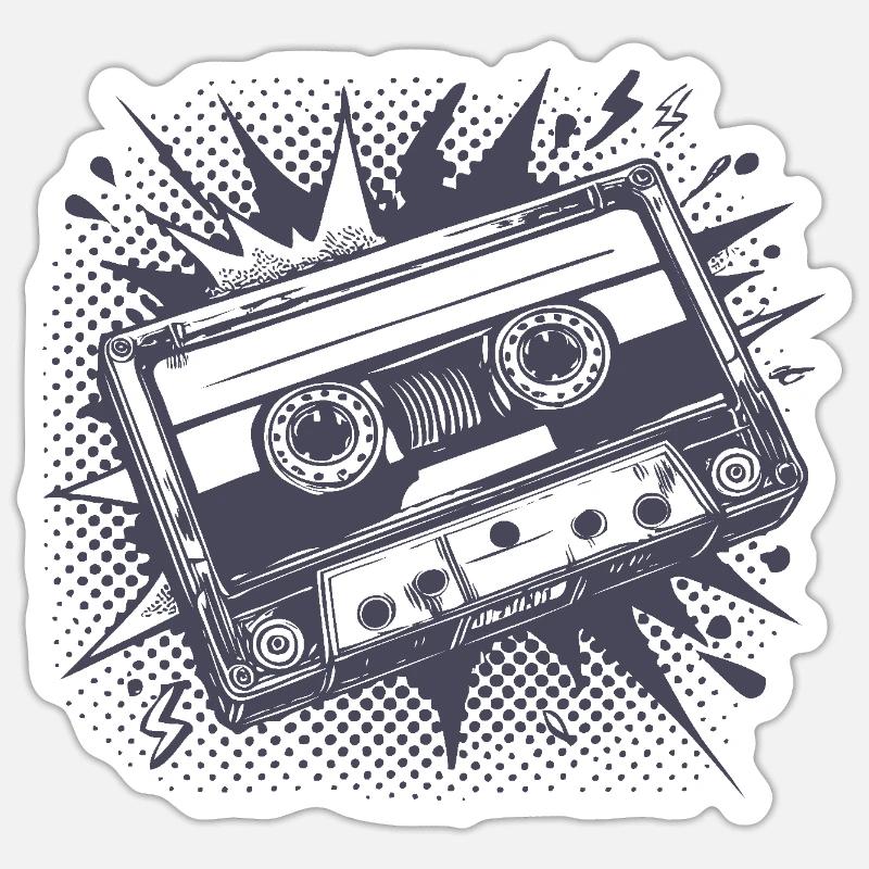 Sticker taille S (10 x 10 cm) - 