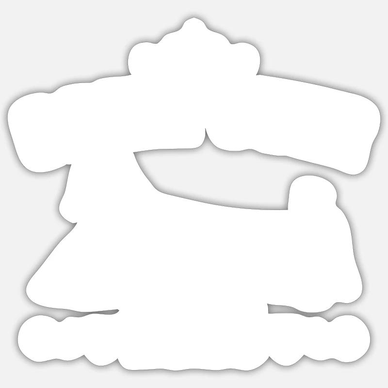 Sticker taille S (10 x 10 cm) - 