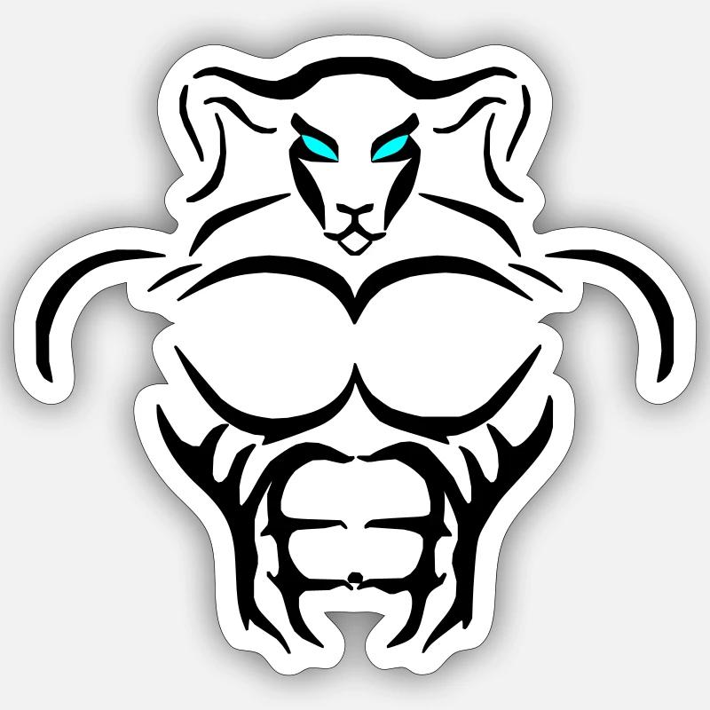 Sticker Größe S (10 x 10 cm) - 
