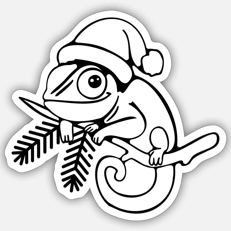 Lui Christmas Sticker size S (10 x 10 cm)