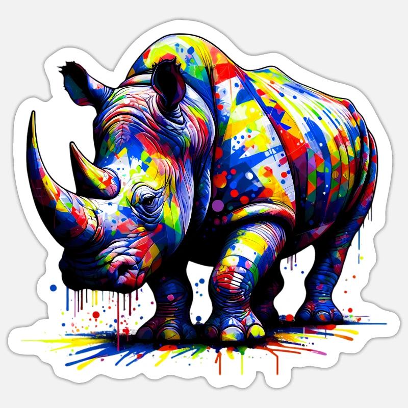 Sticker Größe S (10 x 10 cm) - 