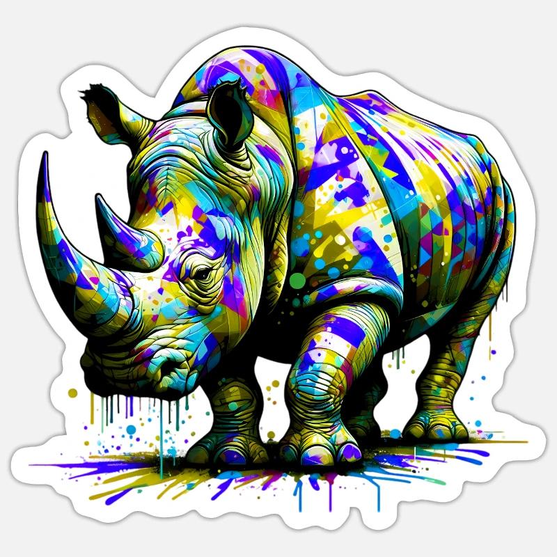 Sticker Größe S (10 x 10 cm) - 