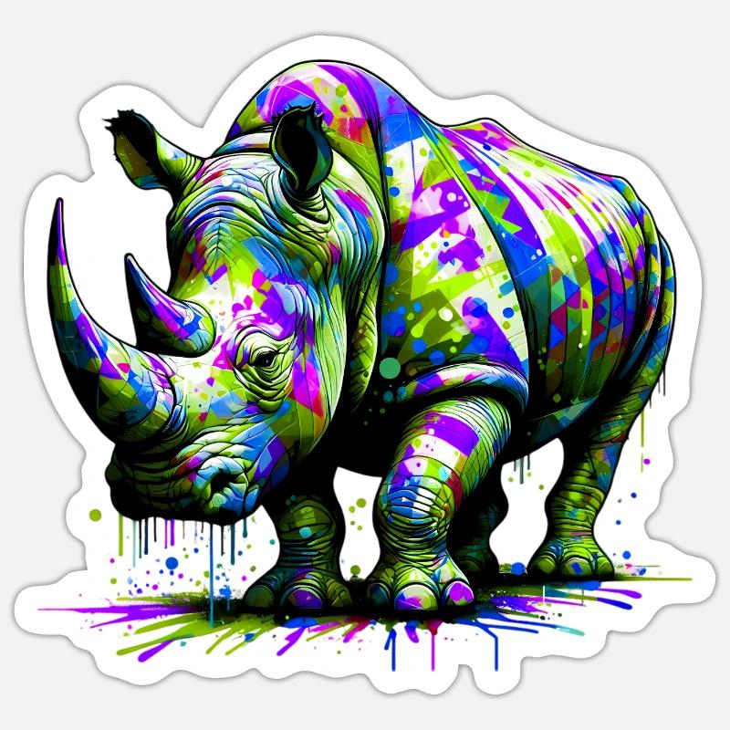 Sticker taille S (10 x 10 cm) - 