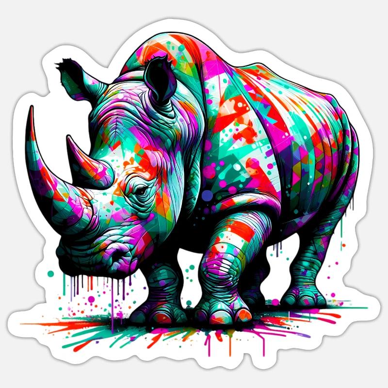 Sticker taille S (10 x 10 cm) - 