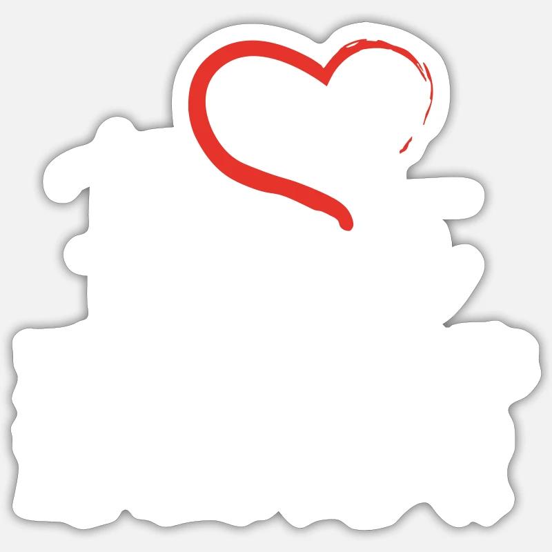 Sticker Größe S (10 x 10 cm) - 