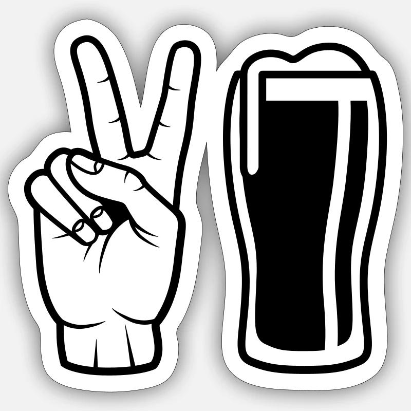 Sticker taille S (10 x 10 cm) - 