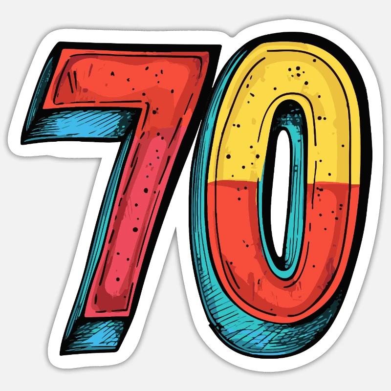 Sticker Größe S (10 x 10 cm) - 