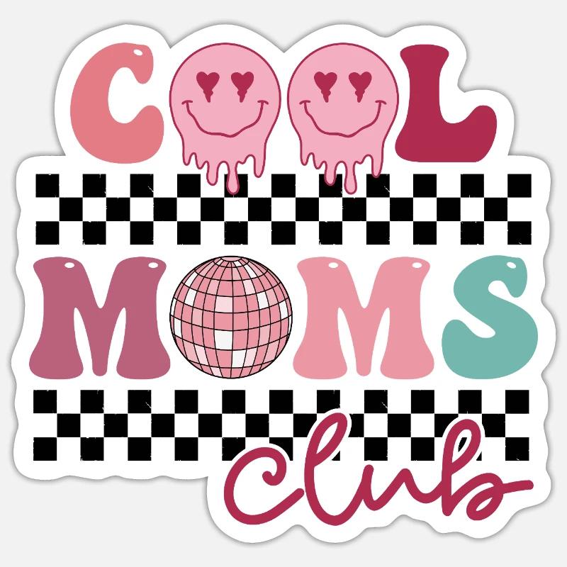 Mama - Sticker Größe S (10 x 10 cm) - Mattweiß
