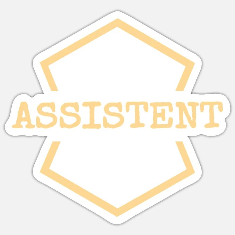 Assistent Sticker Größe S (10 x 10 cm)