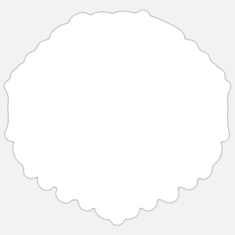 Mugla - Sticker taille S (10 x 10 cm) - blanc mat