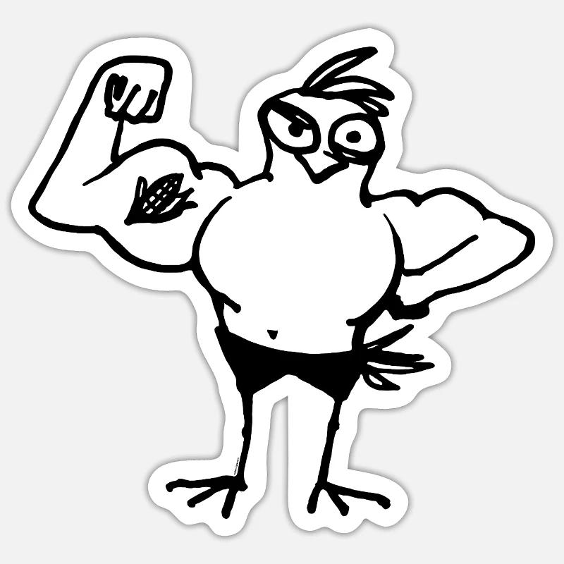 Sticker taille S (10 x 10 cm) - 