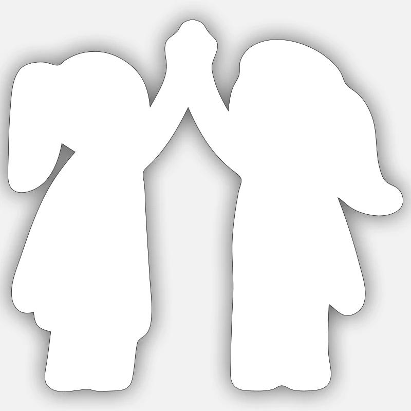 Sticker taille S (10 x 10 cm) - 