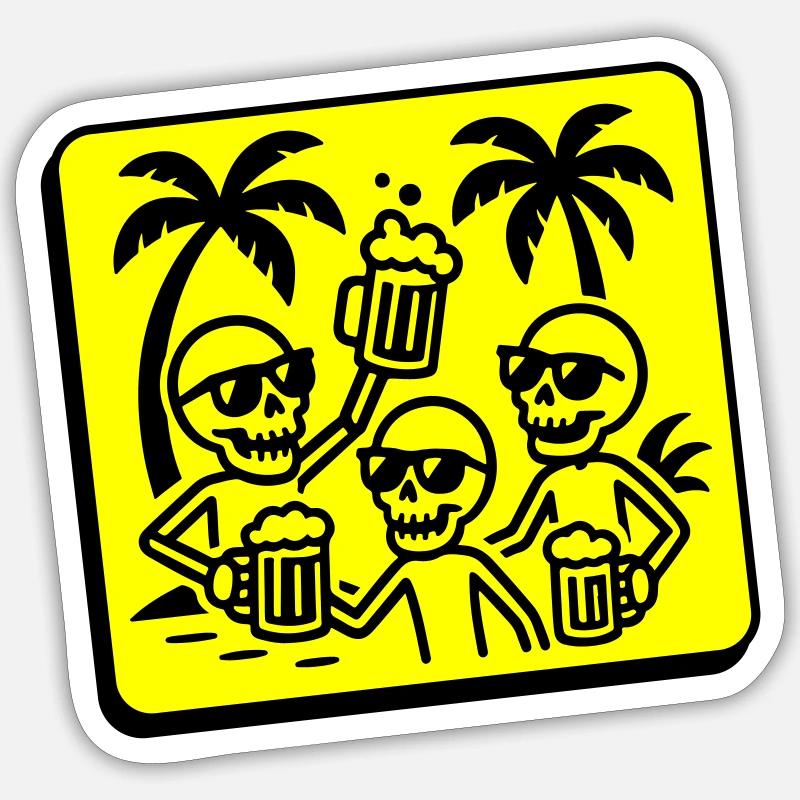 Sticker taille S (10 x 10 cm) - 